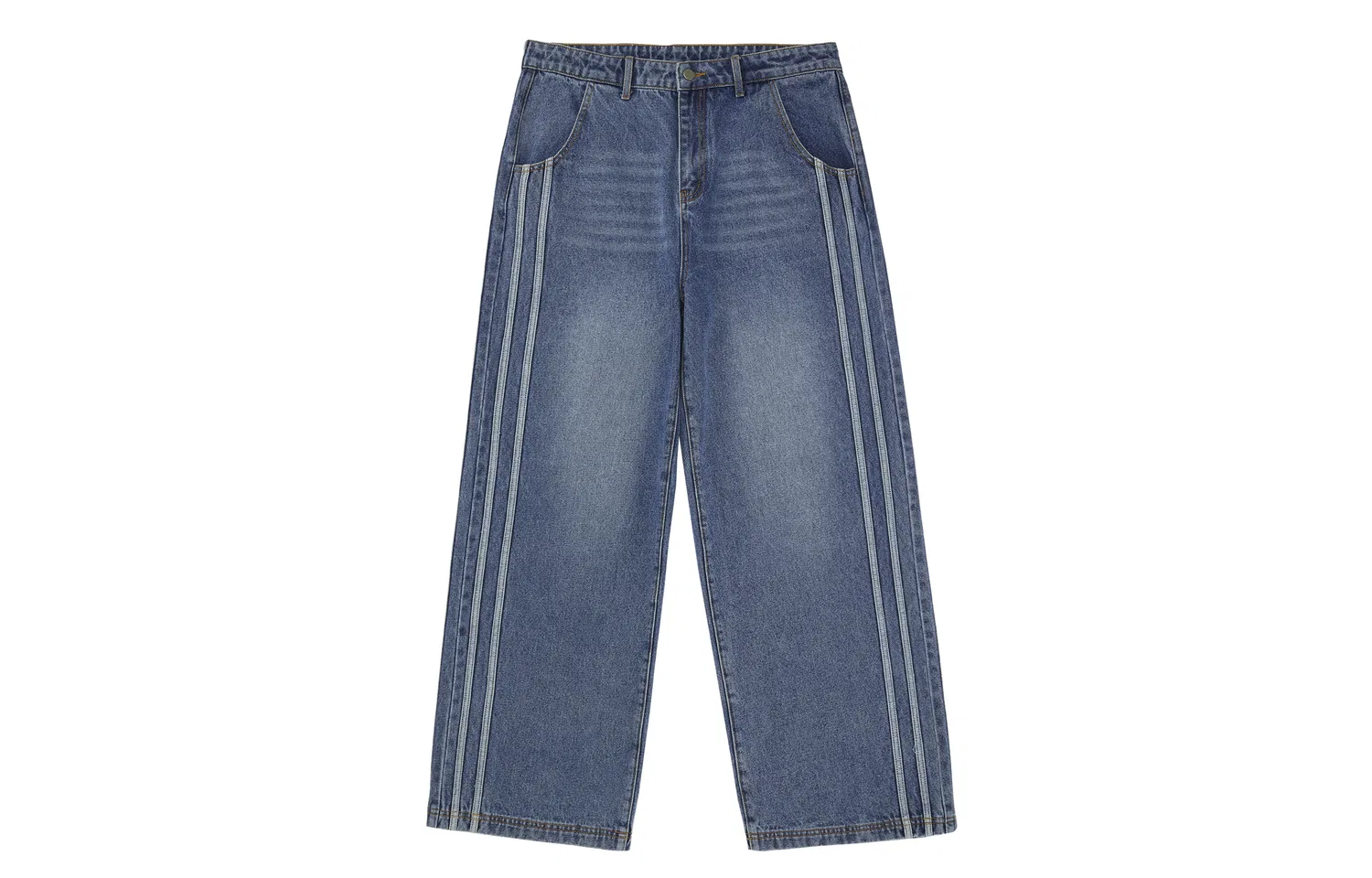 Детские джинсы прямого кроя Moderate Straight Fit FPA, Синий