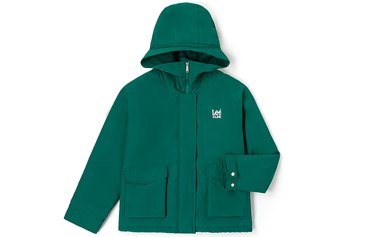 

Lee Женская зеленая пуховая куртка Xline, Green
