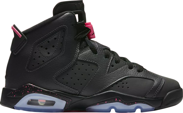 

Кроссовки Air Jordan 6 Retro GS Hyper Pink, черный