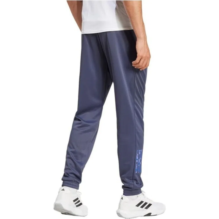 Спортивные штаны с камуфляжным принтом adidas IX0925 Camo Pant, Синий — фото 3