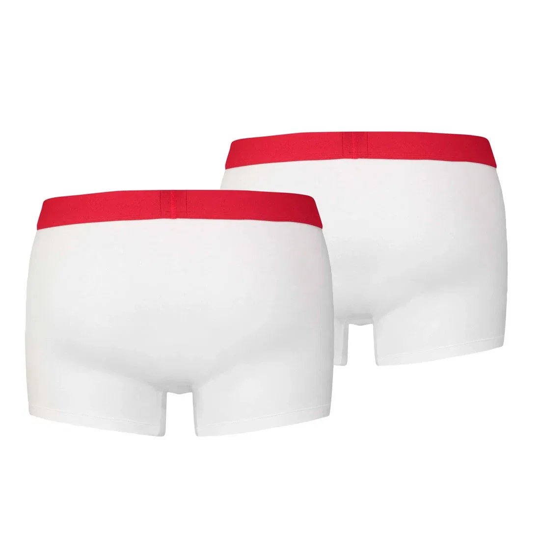 Мужские боксеры 2er Pack Solid Basic Trunk Levi's, White — фото 2