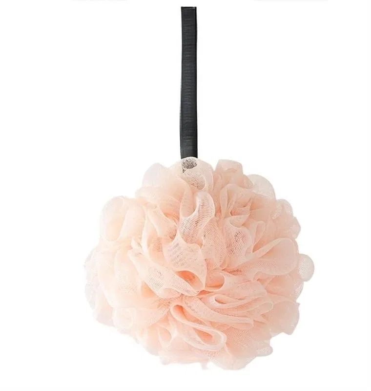Мочалка для ванны Mesh-Pouf, DFJOENVLDKHFE, 1 шт, 50 г, Pink