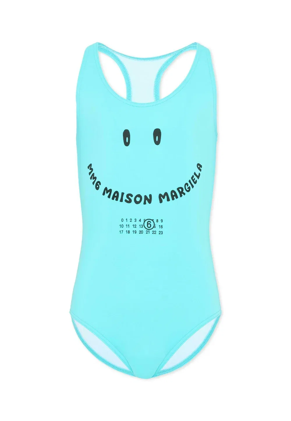 Костюм интеро - купальник Mm6 Maison Margiela, Light Blue
