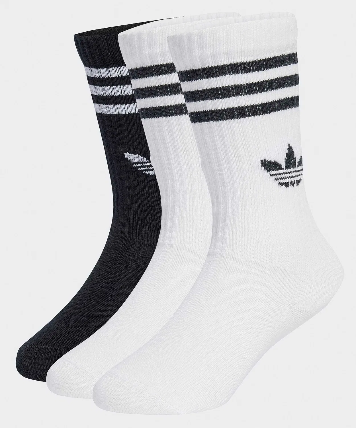 Детские носки с принтом 3 пары Adidas ERI CREW SOCK, White