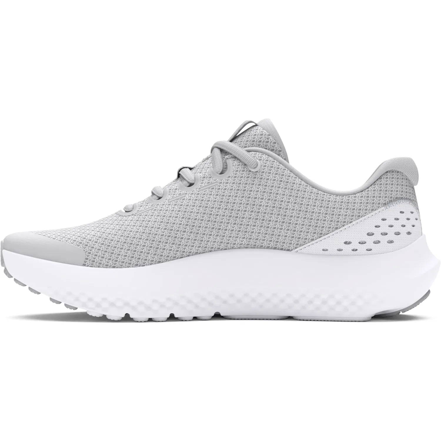 Детские кроссовки для девочек легкие UA GGS Surge 4 Under Armour, Black Purple Yellow Reflective