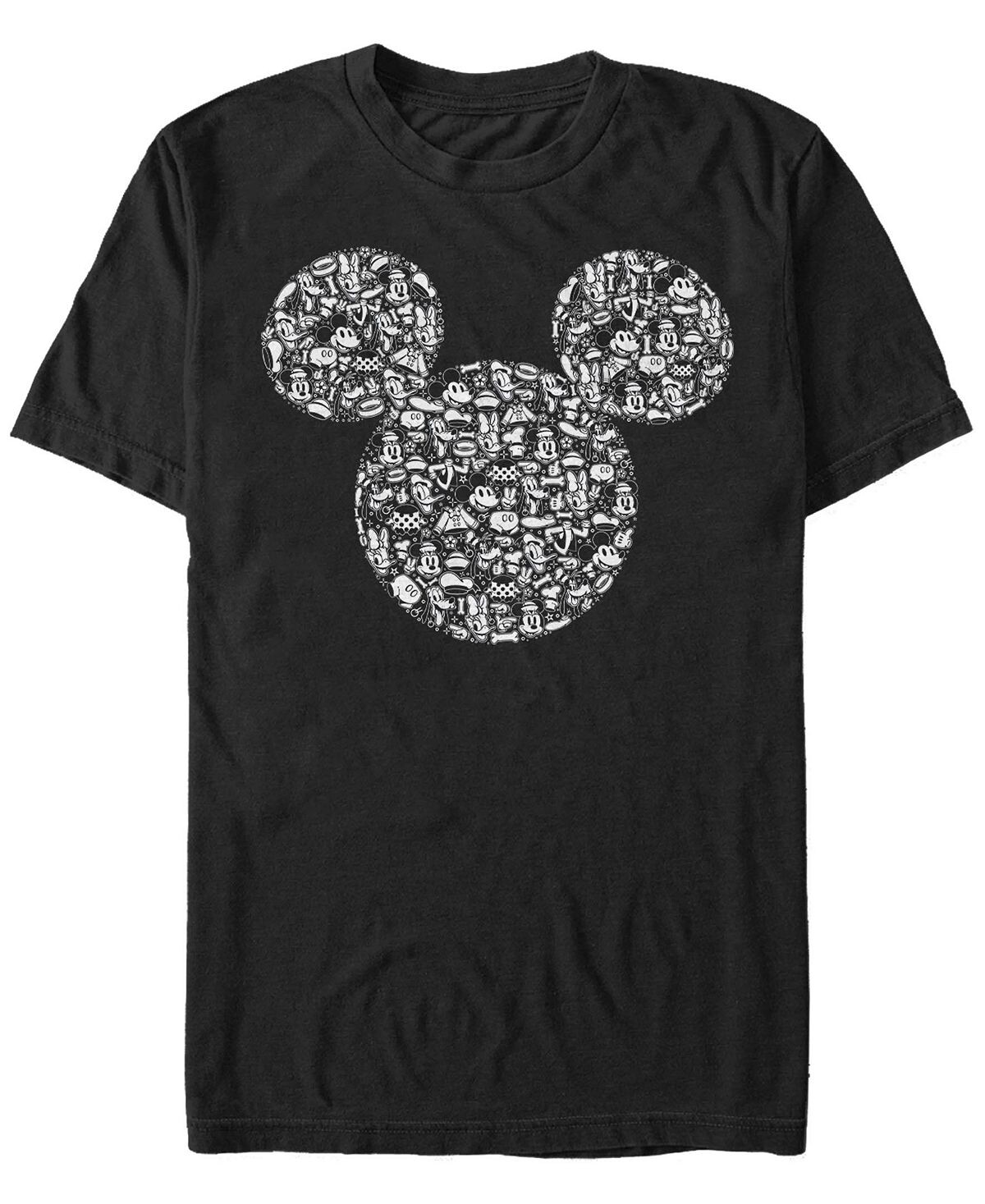 

Мужская футболка с короткими рукавами mickey icons fill Fifth Sun, черный