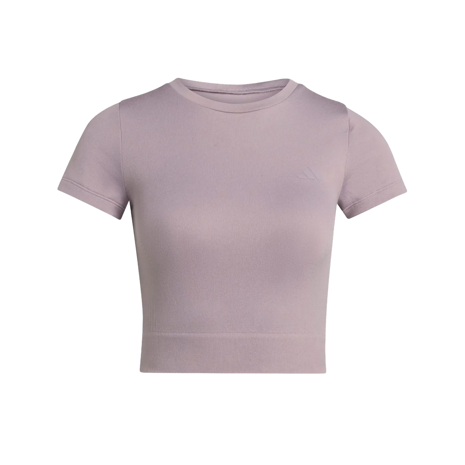 Женская облегающая футболка Workout Essentials Adidas, фиолетовый