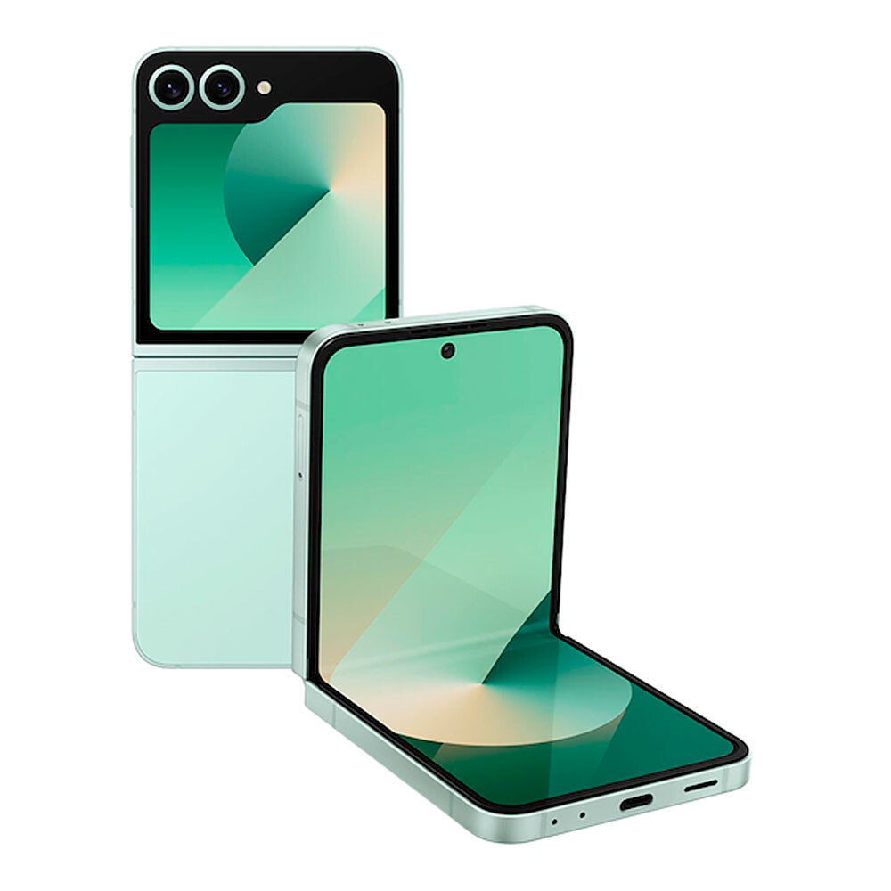 Смартфон Samsung Galaxy Z Flip6, 12Гб/256Гб, Nano-SIM + E-SIM, Ментоловый