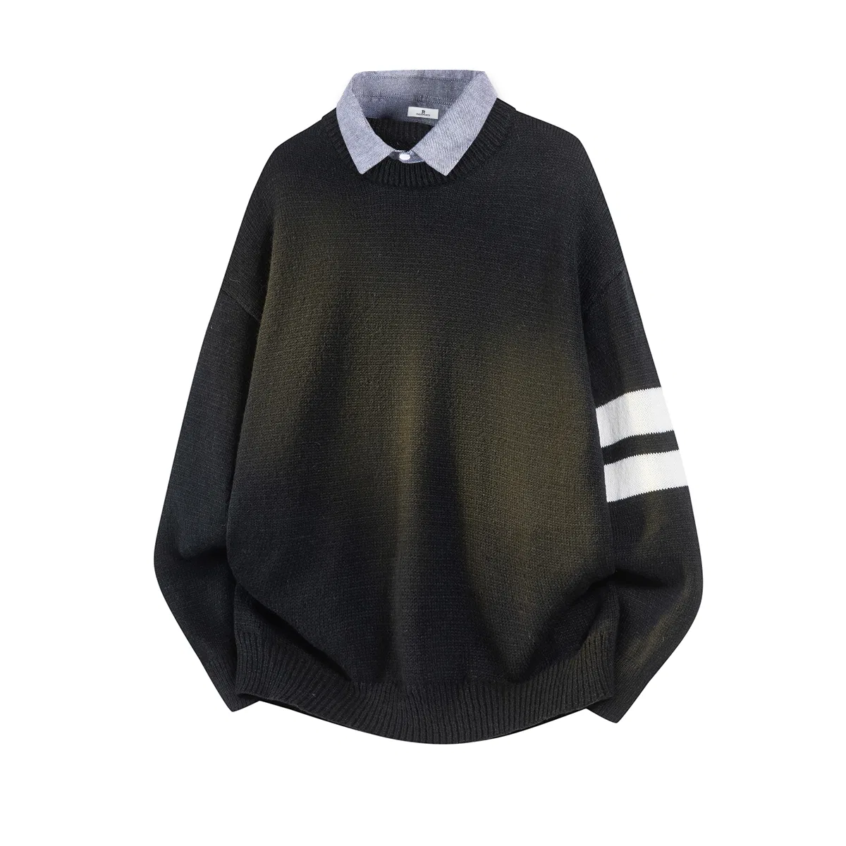 Детский свитер с воротником-рубашкой Unisex Shirt Collar Moderate PAL ONGACO, Apricot — фото 4