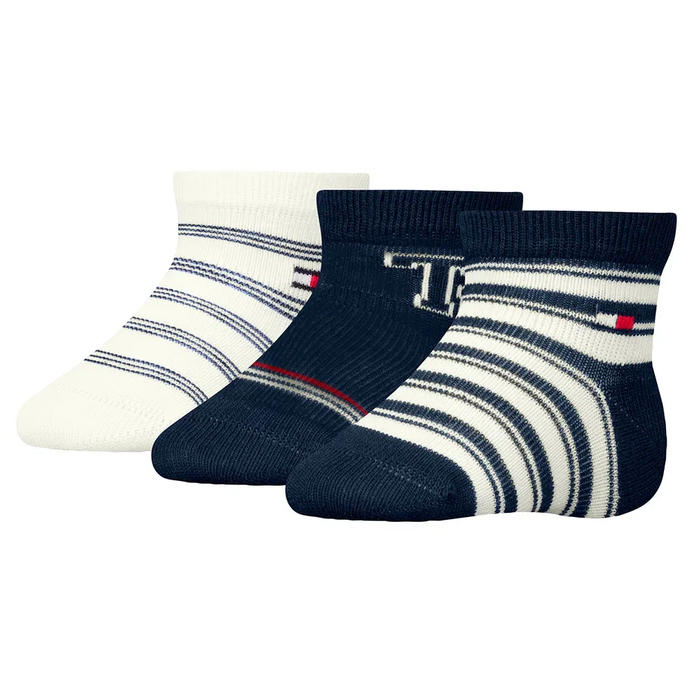 Носки короткие 3 пары Tommy Hilfiger, белый