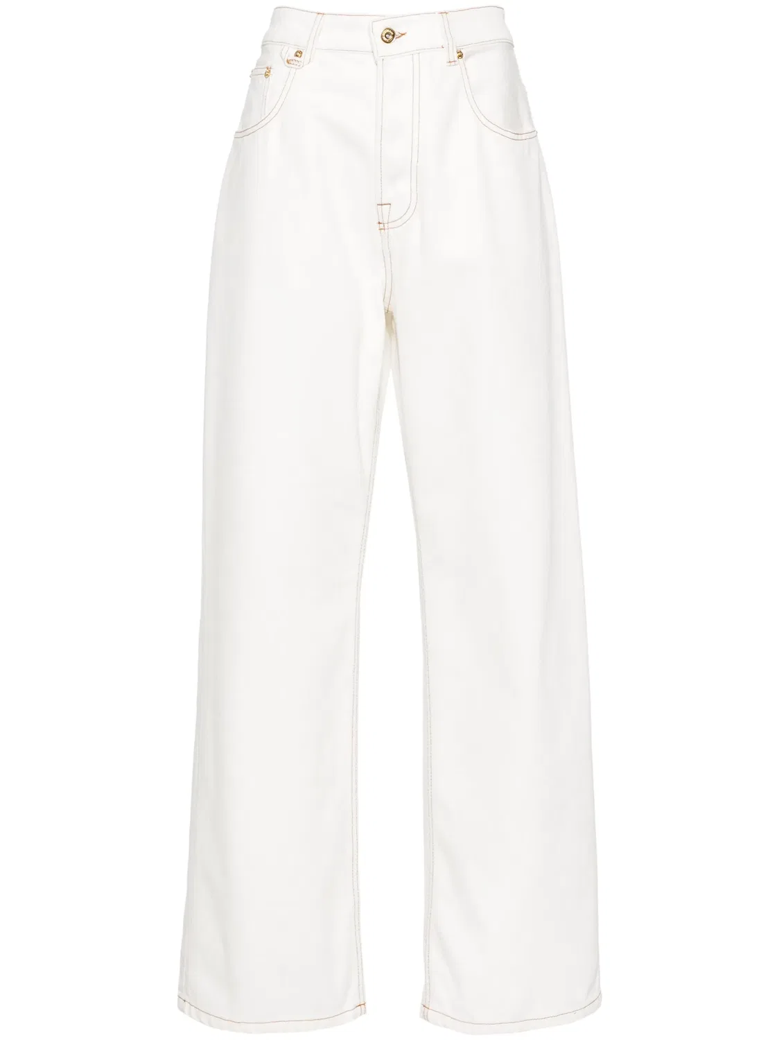 Джинсы из органического хлопка Jacquemus, нейтральный