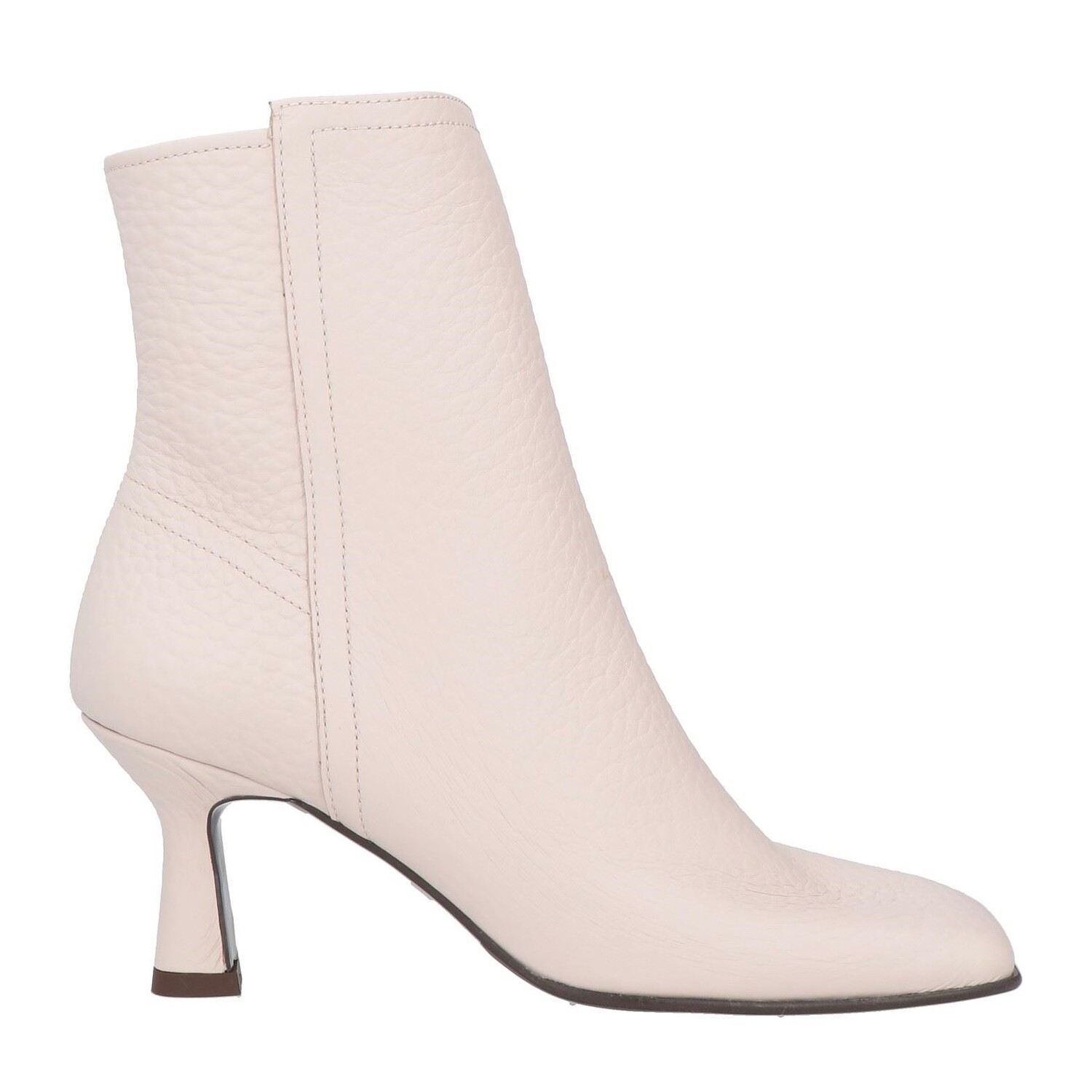 

Ботильоны Zinda Textured Leather Square Toeline Spool Heel, светло-розовый