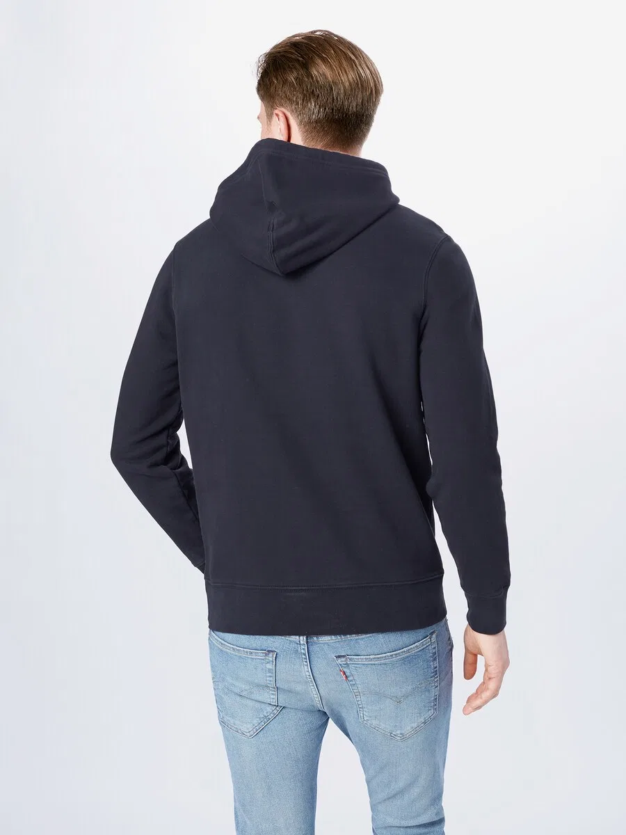 Толстовка LEVI'S стандартного кроя «Original Housemark» черного цвета — фото 3