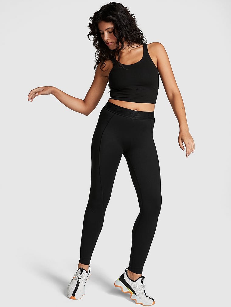 

Леггинсы Victoria's Secret Pink Soft Ultimate High-waist, черный
