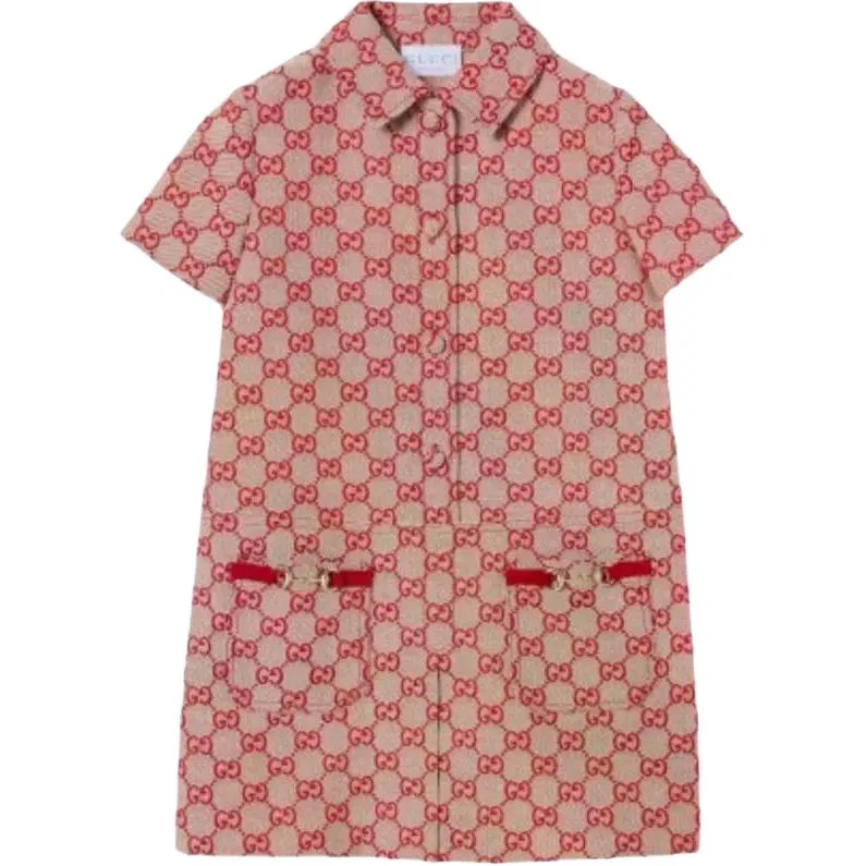 Детское платье для девочек средней длины, Moderate Midi, GUCCI