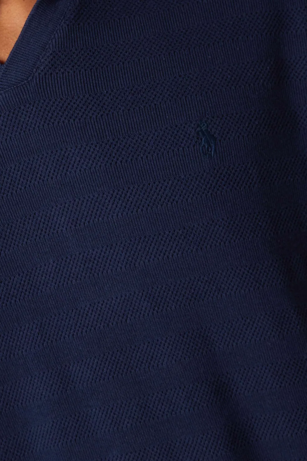 Поло вязаное хлопковое Polo Ralph Lauren — фото 4