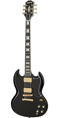 

Электрогитара Epiphone SG Custom Ebony Gold Hardware EISC EBGH1