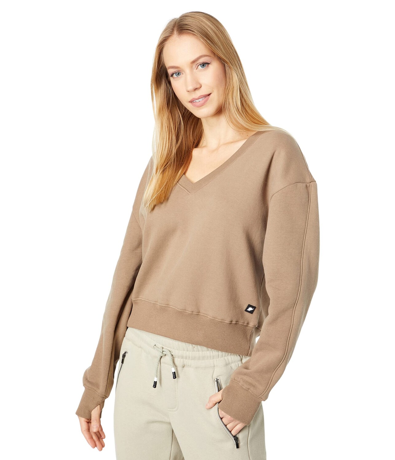 

Пуловер Fundamental Coast, Kelly V, Коричневый, Пуловер Fundamental Coast, Kelly V