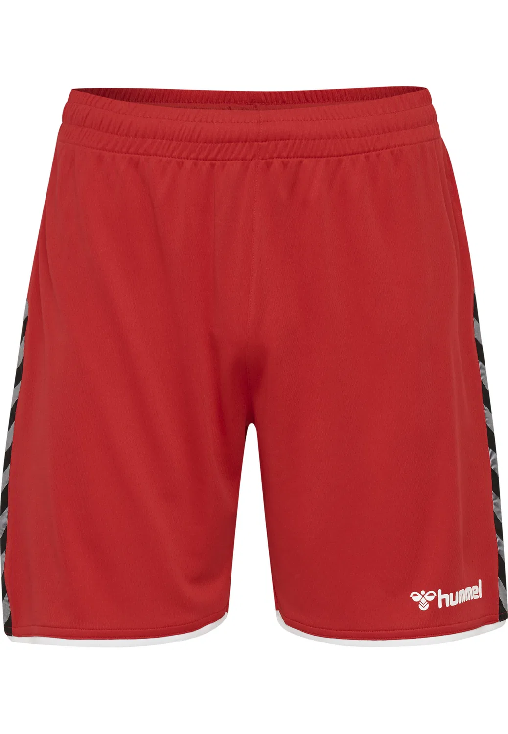 Детские шорты с регулируемой талией Hmlauthentic Kids Poly Shorts Hummel, Rot — фото 4