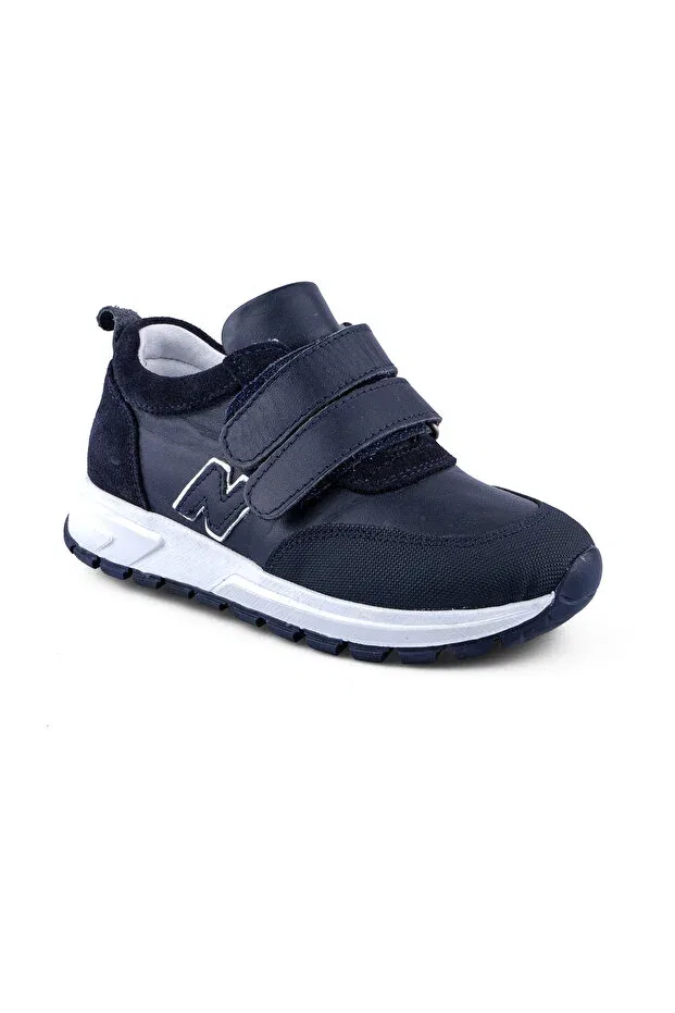 Детские ортопедические спортивные туфли для девочек Ortoplus, Navy Blue — фото 2