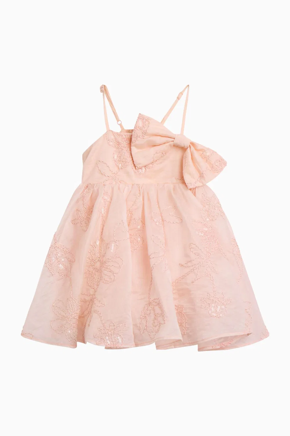 Платье с вышивкой и бантом Amelia Embroidered Bow Dress Bardot Junior