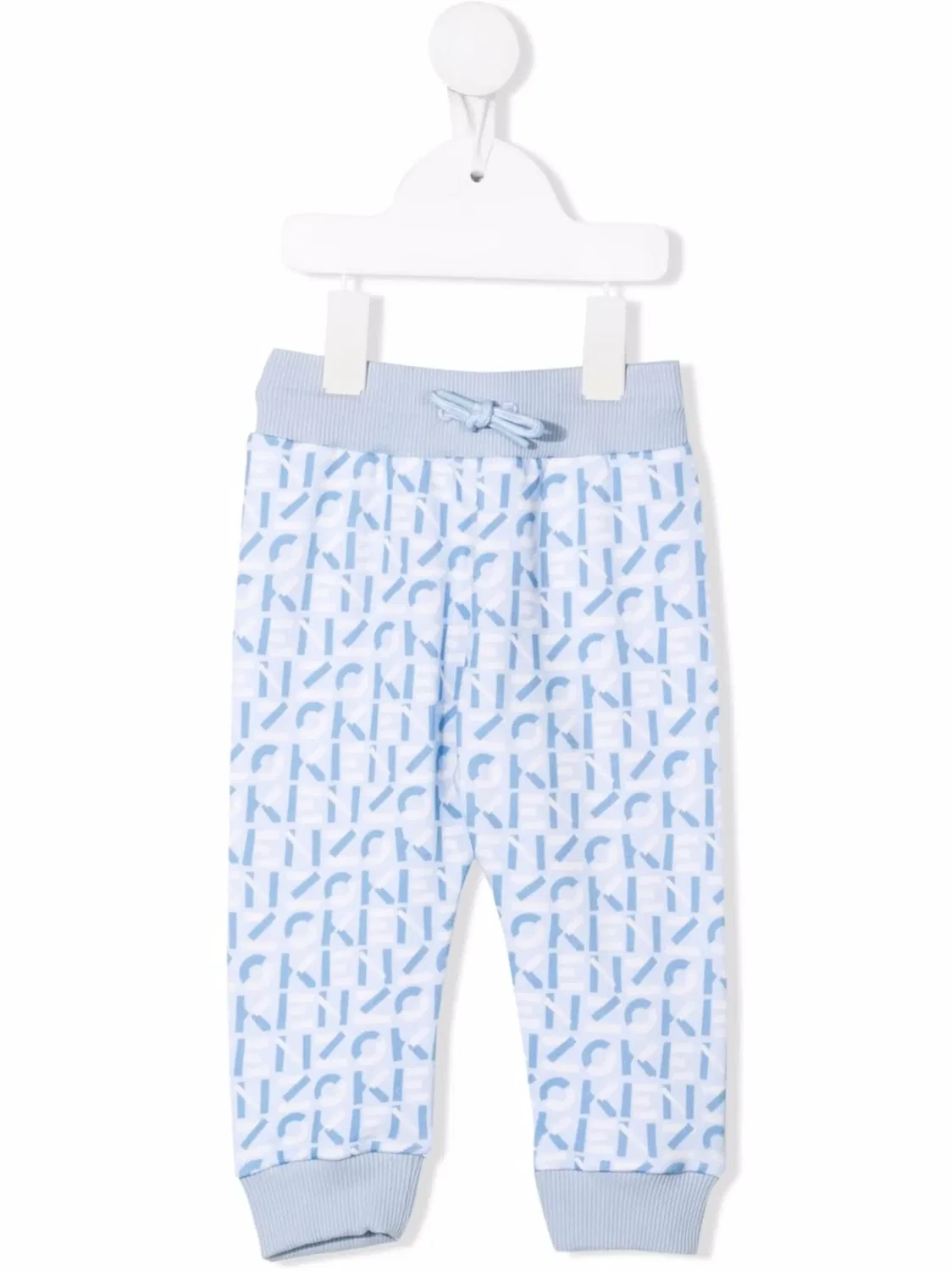 Леггинсы с монограммой Kenzo, синий