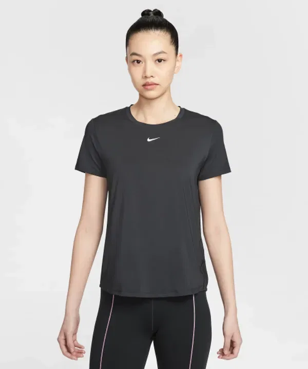 Футболка с коротким рукавом Nike One Classic Dri-FIT, черный, белый