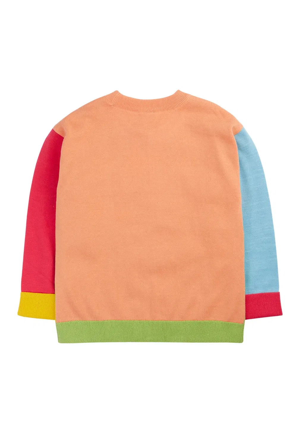 Детский свитер с вязаным узором Sage Frugi, Multi — фото 3