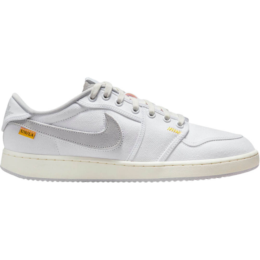 Кроссовки Union LA x Air Jordan 1 KO Low 'White Neutral Grey', белый - фото