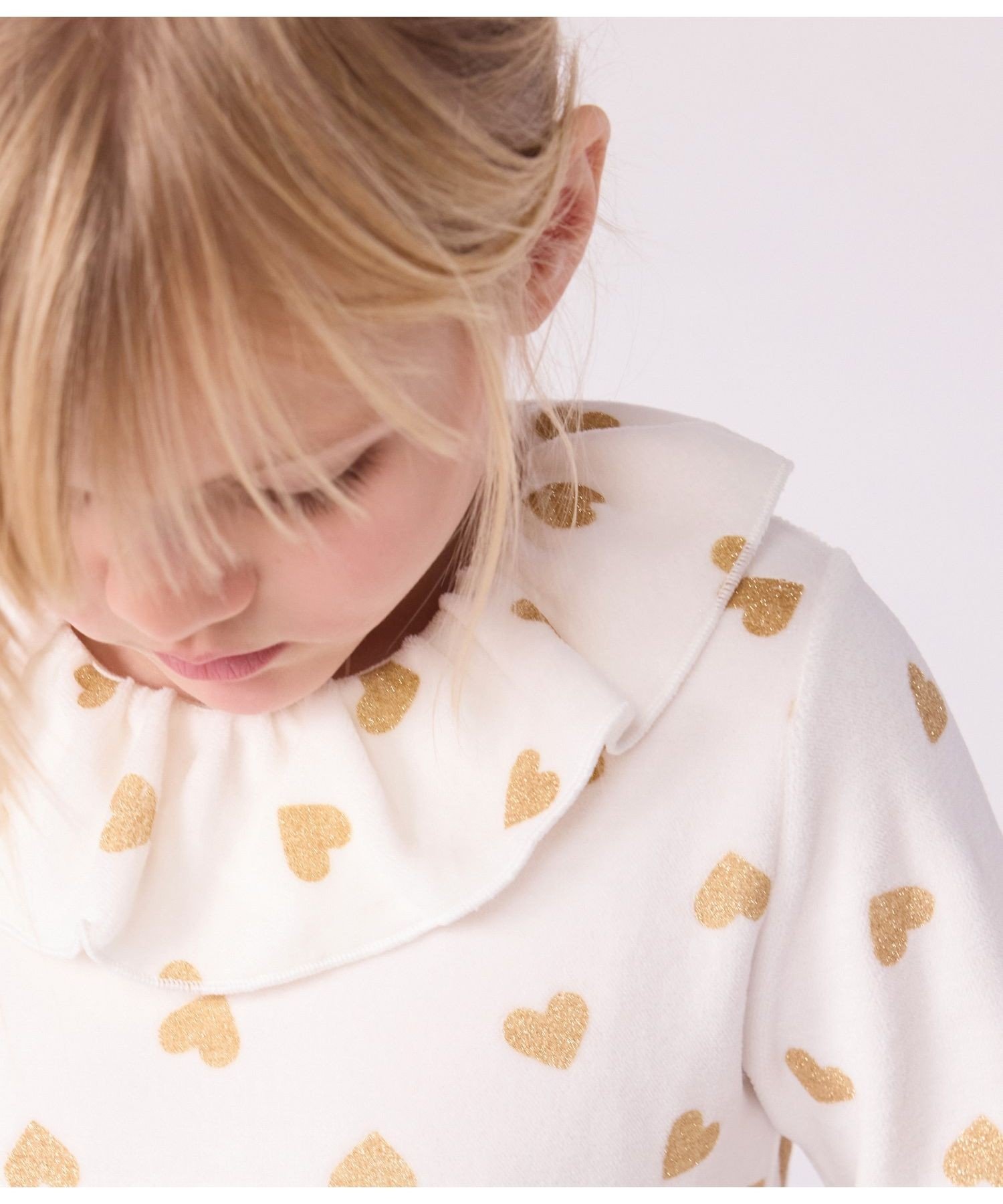 Пижама PETIT BATEAU, Off-white/yellow — фото 3