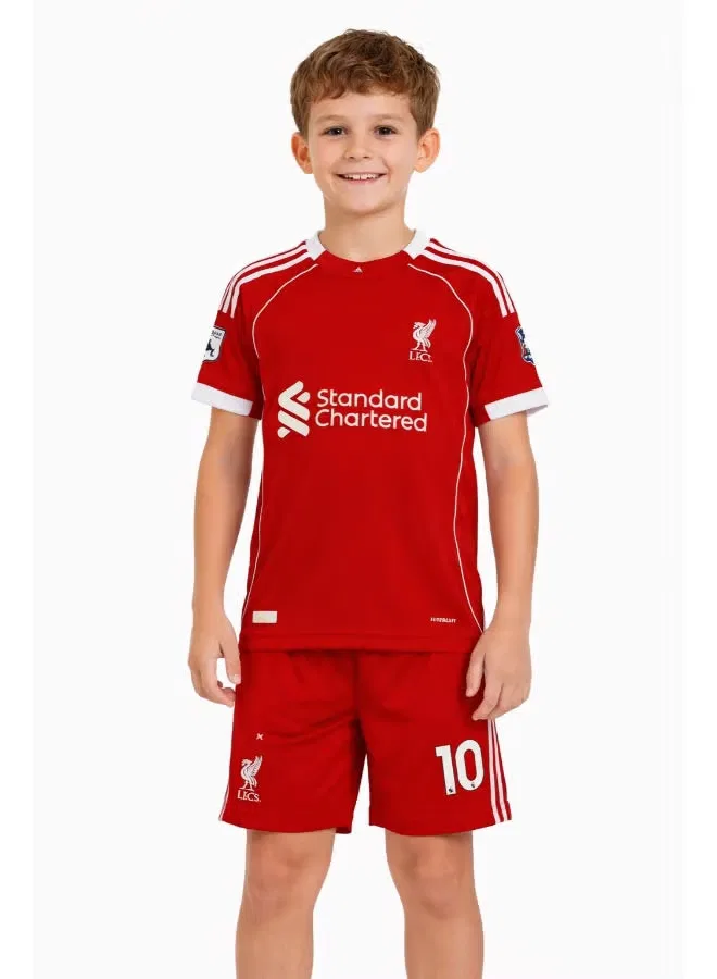 Комплект футбольный с номером 10 Liverpool FC, размер 12, Toyland