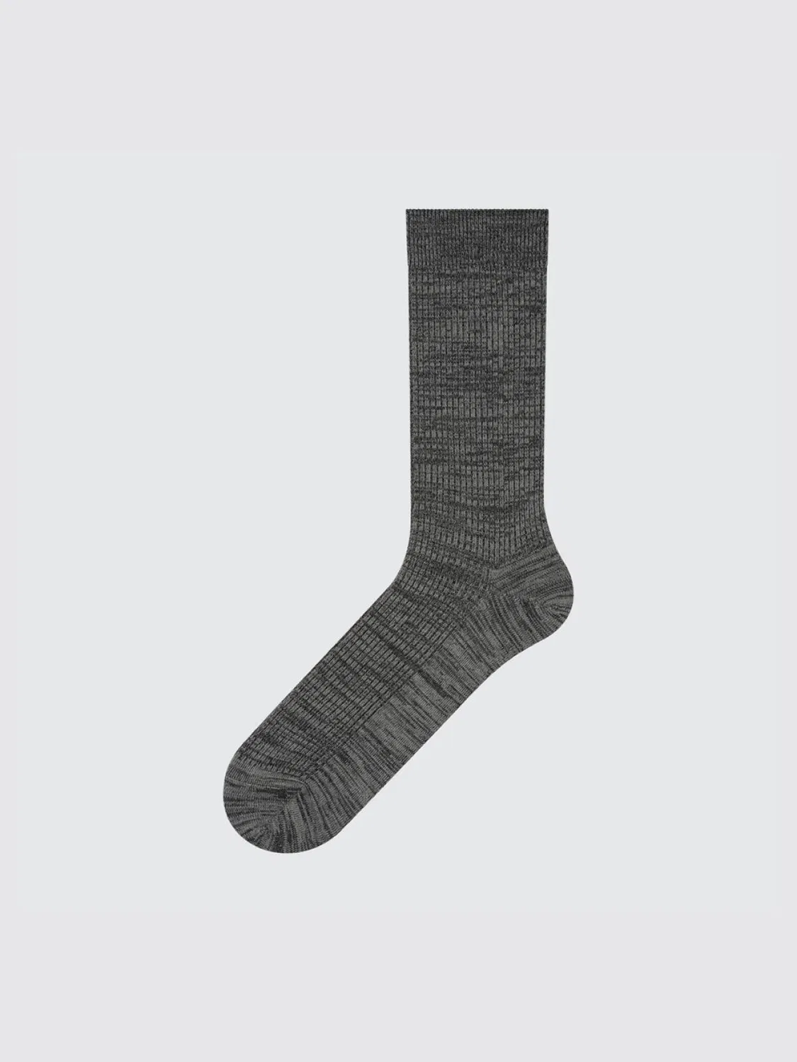 Носки однотонные Uniqlo, темно-серый