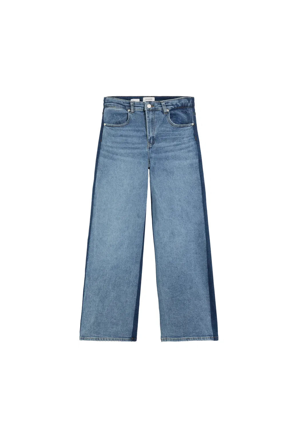 Джинсы Scduojeans для девушек - прямые джинсы Scalpers, Denim
