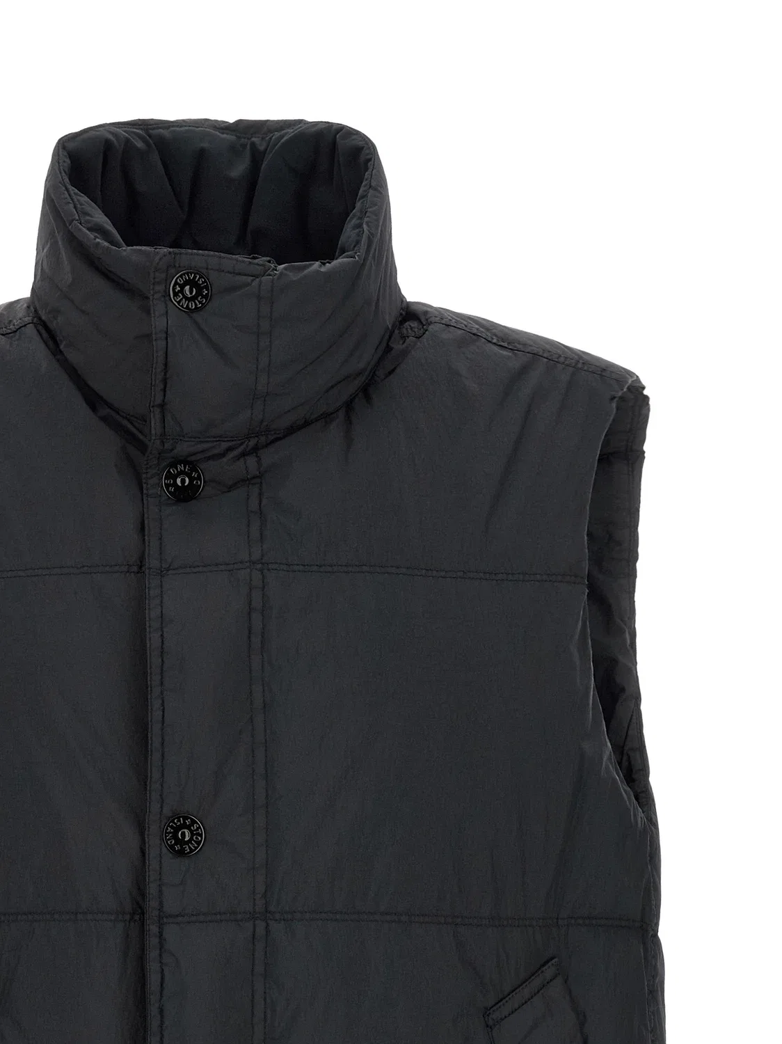 Жилет "G100010" Stone Island, синий — фото 3