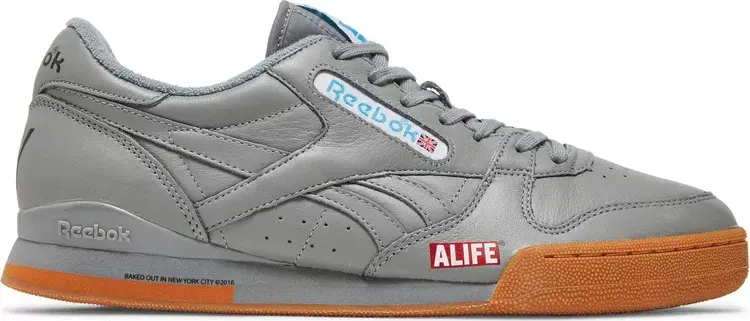

Кроссовки alife x phase 1 pro 'flat grey' Reebok, серый
