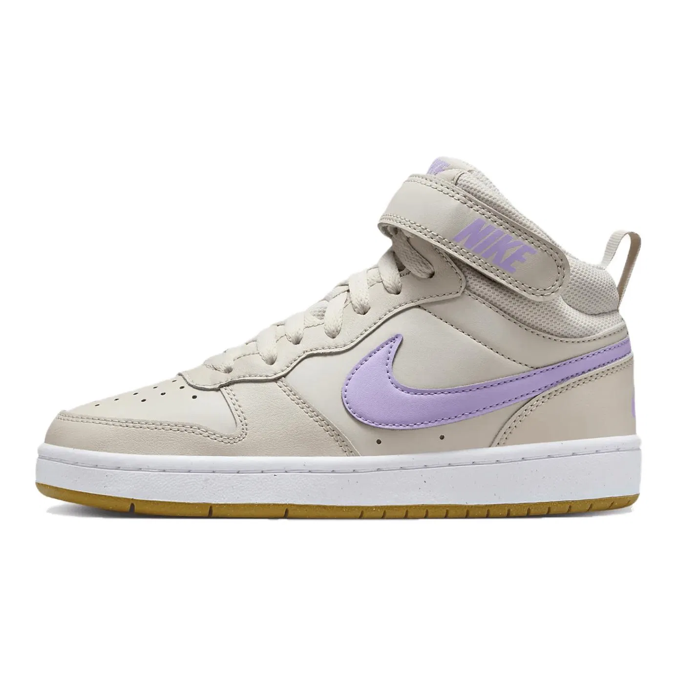 Кроссовки скейтбординговые Court Borough Mid 2 Nike, Brown Purple