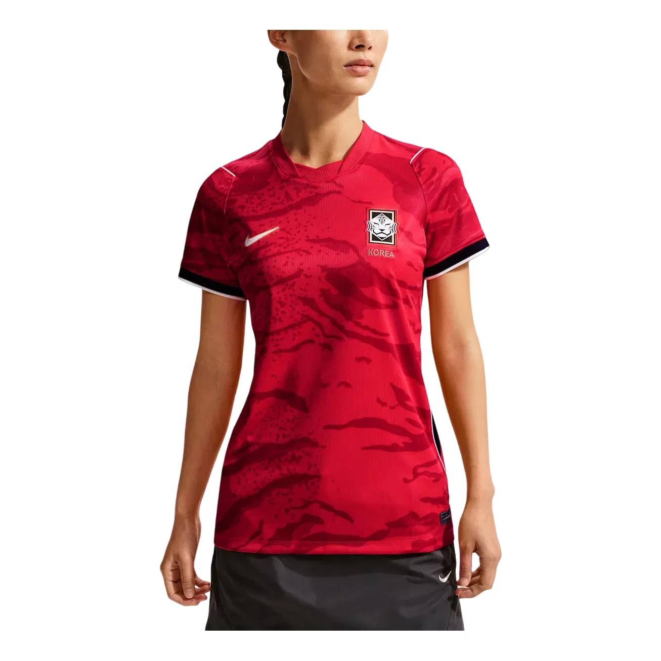 Женская футболка Nike South Korea 2026 Stadium Home Dri-FIT Replica Jersey, красный