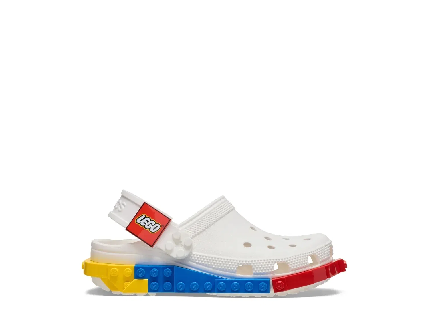 Клоги Crocs x LEGO 4LW, белые — фото 4