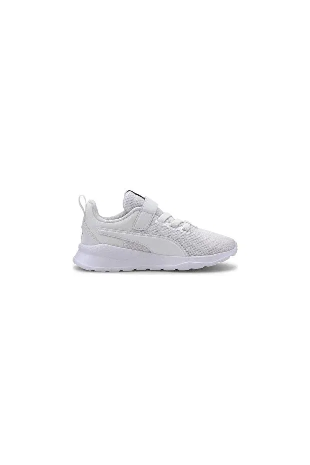Детские кроссовки для девочек с принтом Anzarun Lite AC PS Puma, White — фото 3