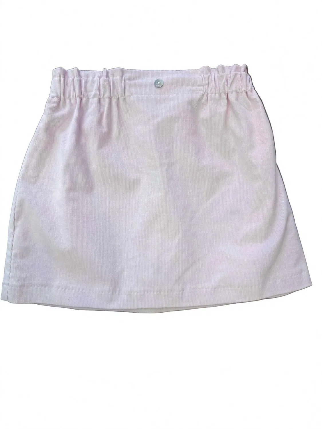 Детская юбка из рубчатого вельвета на подкладке Rosa Bebe Mi Lucero, Light Pink — фото 2