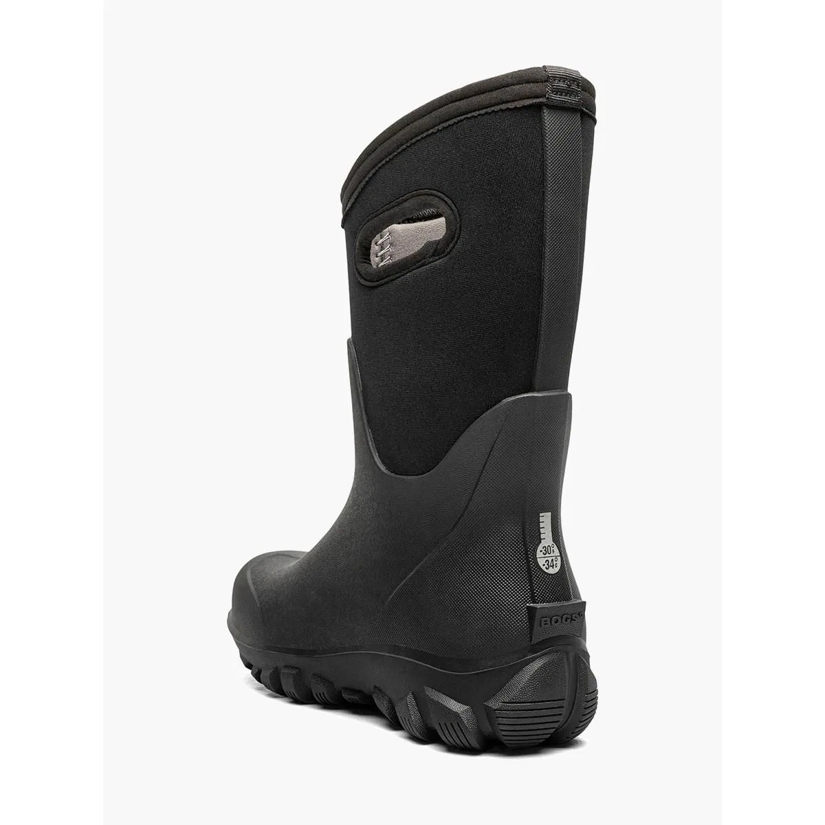 Детские сапоги для девочек водонепроницаемые Classic Seamless Bogs, Black — фото 3
