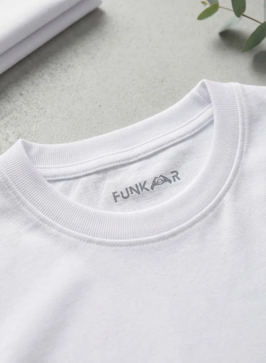 Футболка с принтом флага России Funkaar, белый — фото 4