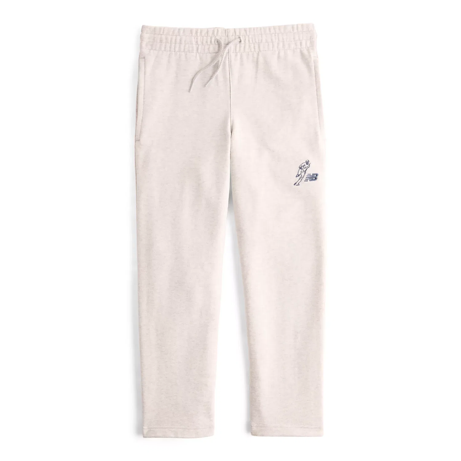 Детские спортивные штаны с логотипом Shohei Kids Logo French Terry New Balance, Ash Heather