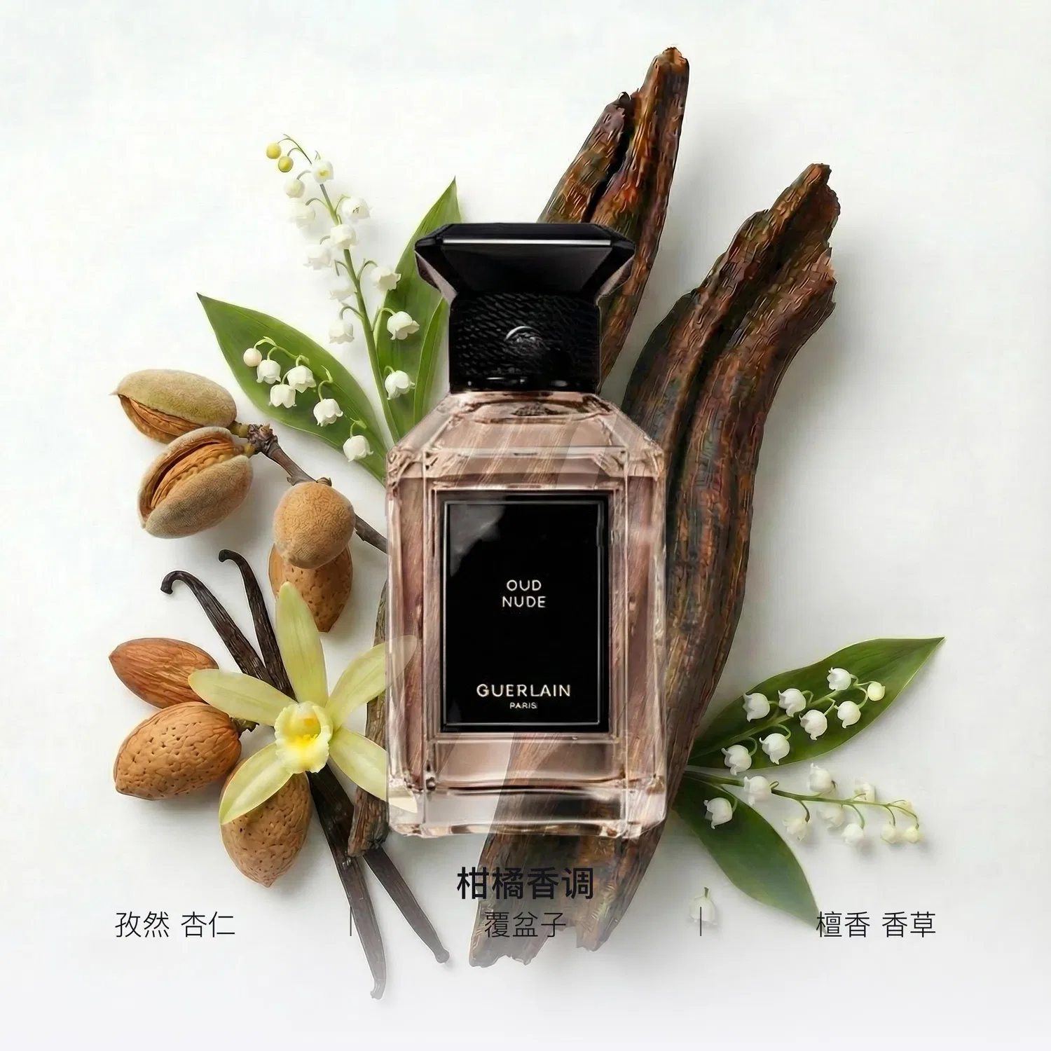 Парфюмерная вода Pure Ebony, 200 мл, GUERLAIN, Oud Nude — фото 3