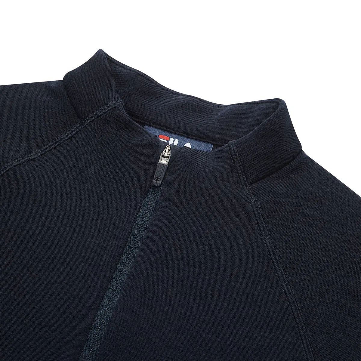 Детская футболка с воротником-стойкой, средней растяжимости, Stand Collar, FILA KIDS — фото 4