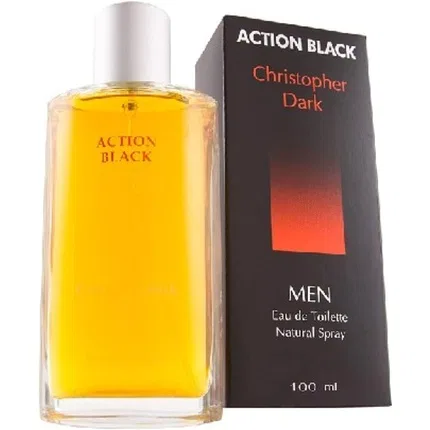 Туалетная вода мужская Christopher Dark Action Black, 100 мл, Black