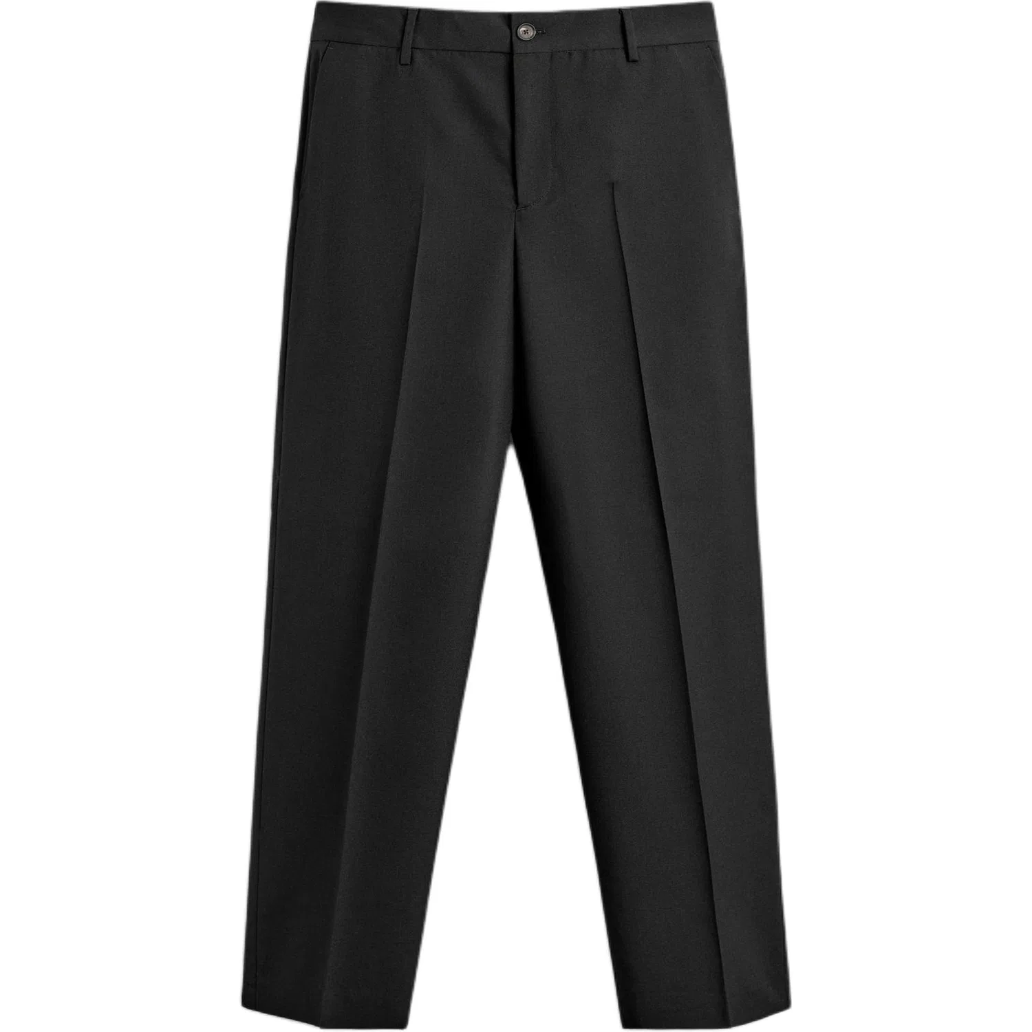 Мужские брюки классические с зауженным кроем ZARA, Black