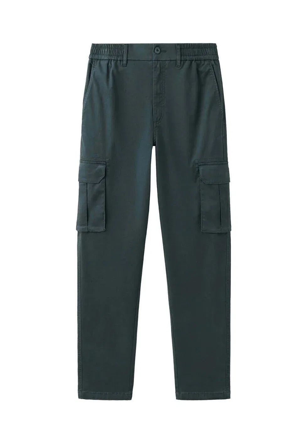 Подростковые брюки-карго Mango Kids, Teal — фото 4
