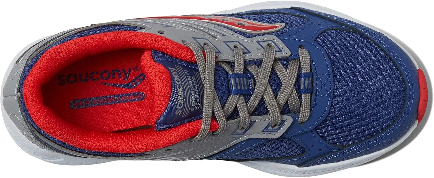 Детские беговые кроссовки для мальчиков Cohesion 14 LTT Saucony, Navy/Red — фото 4