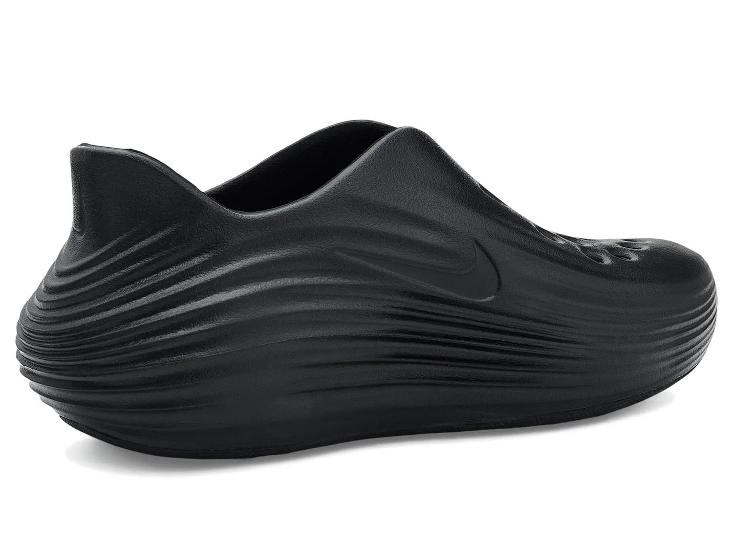 Сабо ReactX Rejuven8 (для маленьких и больших детей) Nike Kids, Black/Black/Black — фото 4